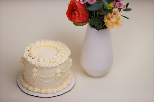 FLASH SALE: Mini Cake and Flowers Combo for 5/12